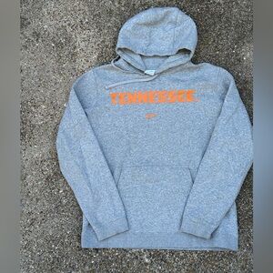 Nike Gray Hoodie with Orange Tennessee Logo
